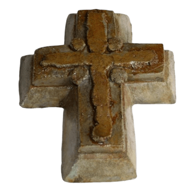 Antique Cross Keepsake Urn