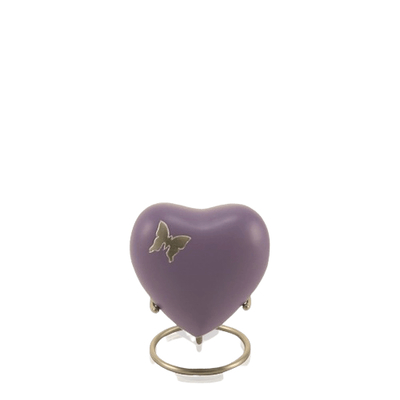 Aria Butterfly Heart Cremation Urn