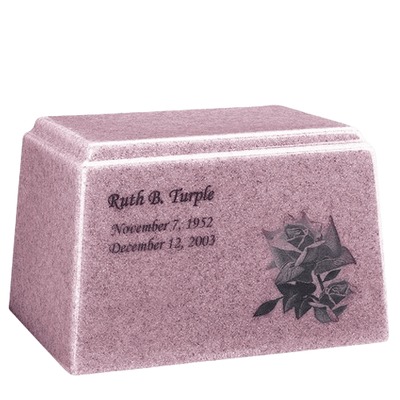 Ark Niche Lavender Marble Urn