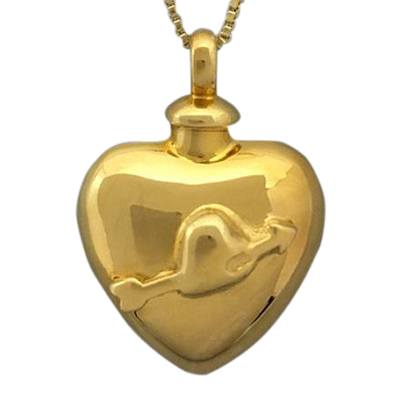 Arrow Heart Cremation Jewelry II