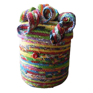 Artful Cotton Cremation Urn