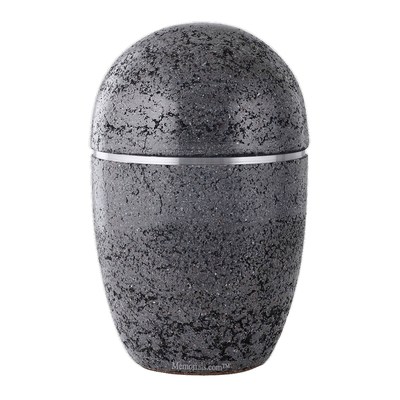 Atlanta Ebony Ceramic Cremation Urn