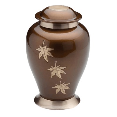 August Metal Cremation Urn