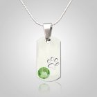 August Pet Memorial Pendant