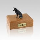 Australian Cattle Blue & Gray Medium Dog Urn