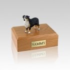 Australian Sheepdog Tri-Color Medium Dog Urn