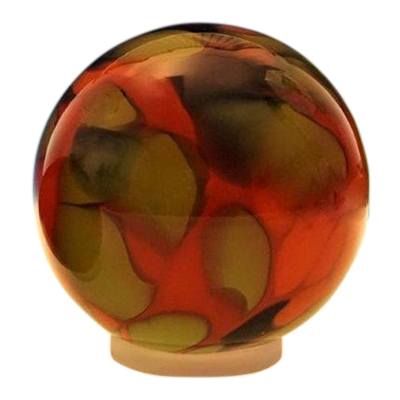 Autumn Orb Glass Pet Urn