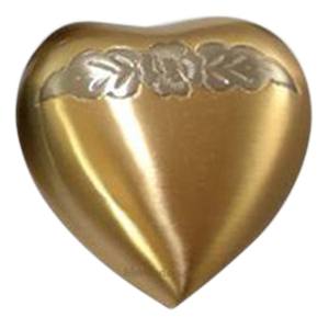 Avalon Bronze Heart Pet Urn