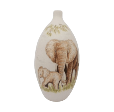 Elephant Ceramic Cremation Urns 