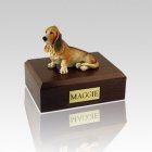 Basset Hound Medium Dog Urn