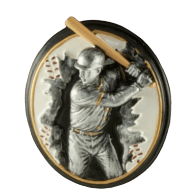 Batter Up Walnut Cremation Urn