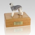 Bedlington Terrier Gray Dog Urns