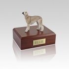 Bedlington Terrier Tan Small Dog Urn
