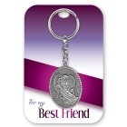 Best Friend Angel Keychain