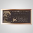 Best Friends Dog Bronze Plaque