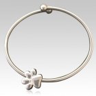 Big Paw Ash Cremation Bracelet