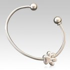 Big Paw Cremation Bangle