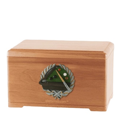 Pool Light Cherry Cremation Urn