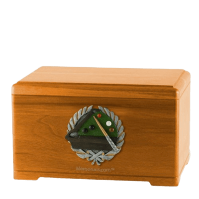 Pool Oak Cremation Urn