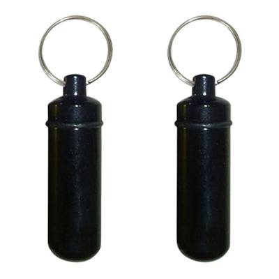 Black Cremation Keychains