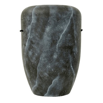 Black Marble Biodegradable Urn