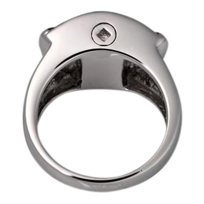 Black Shield Cremation Ring