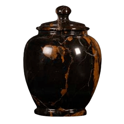 Black Sea Marble Cremation Urn
