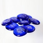 Blissful Blue Cremation Touchstones