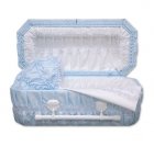 Blue Carriage Medium Child Casket