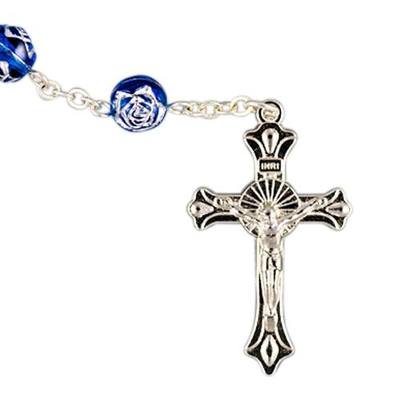 Blue Crystal Rosary