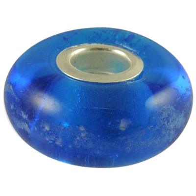 Blue Elegance Cremation Ash Bead