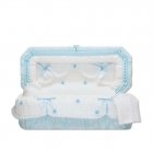 Blue Fair Premie Child Casket