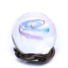 Blue Skies & Purple Galaxy Medium Memory Glass Keepsake