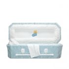 Blue Teddy Medium Child Casket