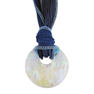 Blue Translucence Ash Pendant