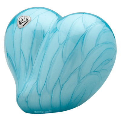Blue Heart Child Cremation Urns