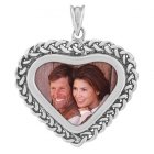 Bond Silver Photo Pendant