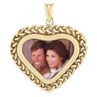 Bond Yellow Gold Photo Pendant