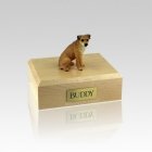 Border Terrier Small Dog Urn