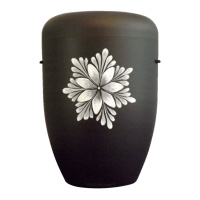 White Bloom Biodegradable Urn