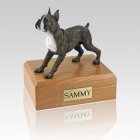 Boxer Brindle Standing Dog Urns