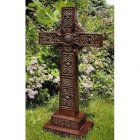 Brass Celtic Memorial Cross