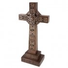 Brass Celtic Memorial Cross