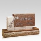 Brickwork Companion Granite Headstone