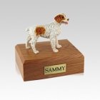 Brittany Brown Small Dog Urn