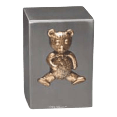 Bronze Teddy Child Urn