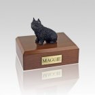 Brussels Griffon Black Medium Dog Urn