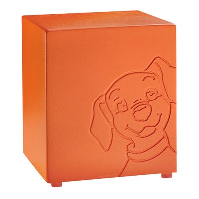 Buddy Orange Dog Urn