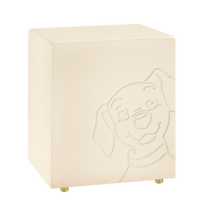 Buddy Tan Small Dog Urn