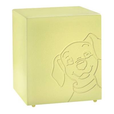 Buddy Yellow Dog Urn